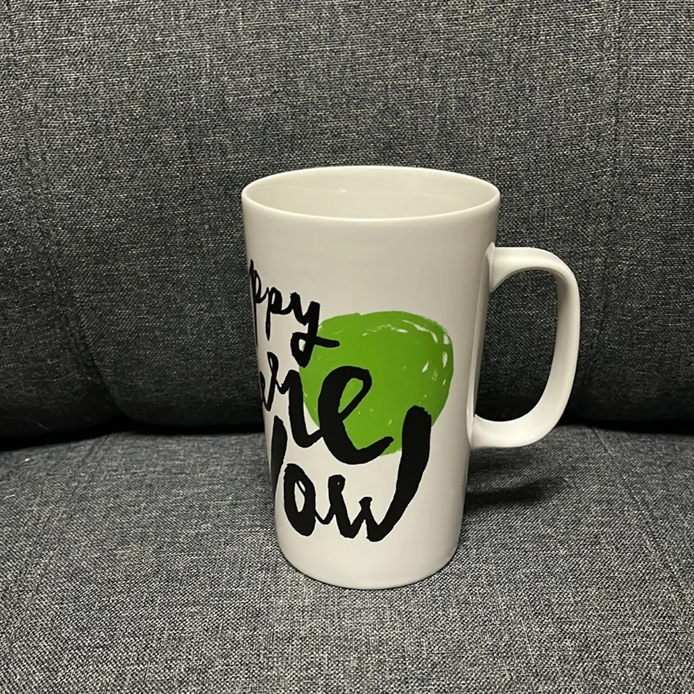 Starbucks Sentiment Happy Here Now 2014 Mug